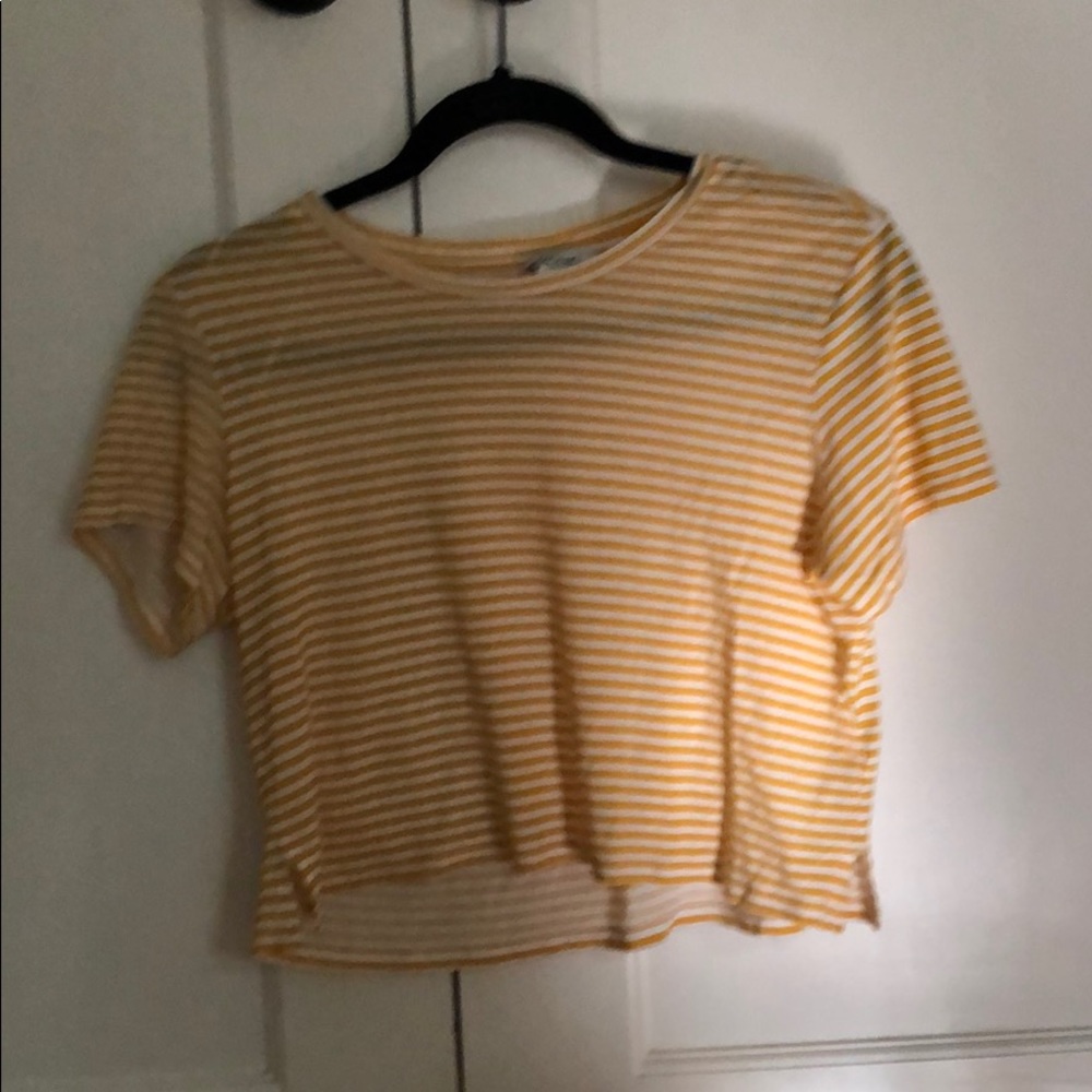 Striped Crop Top